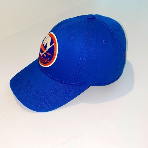 Men's Reebok New York Islanders adidas Royal Primary Logo Slouch Adjustable Hat - Picture 3 of 8